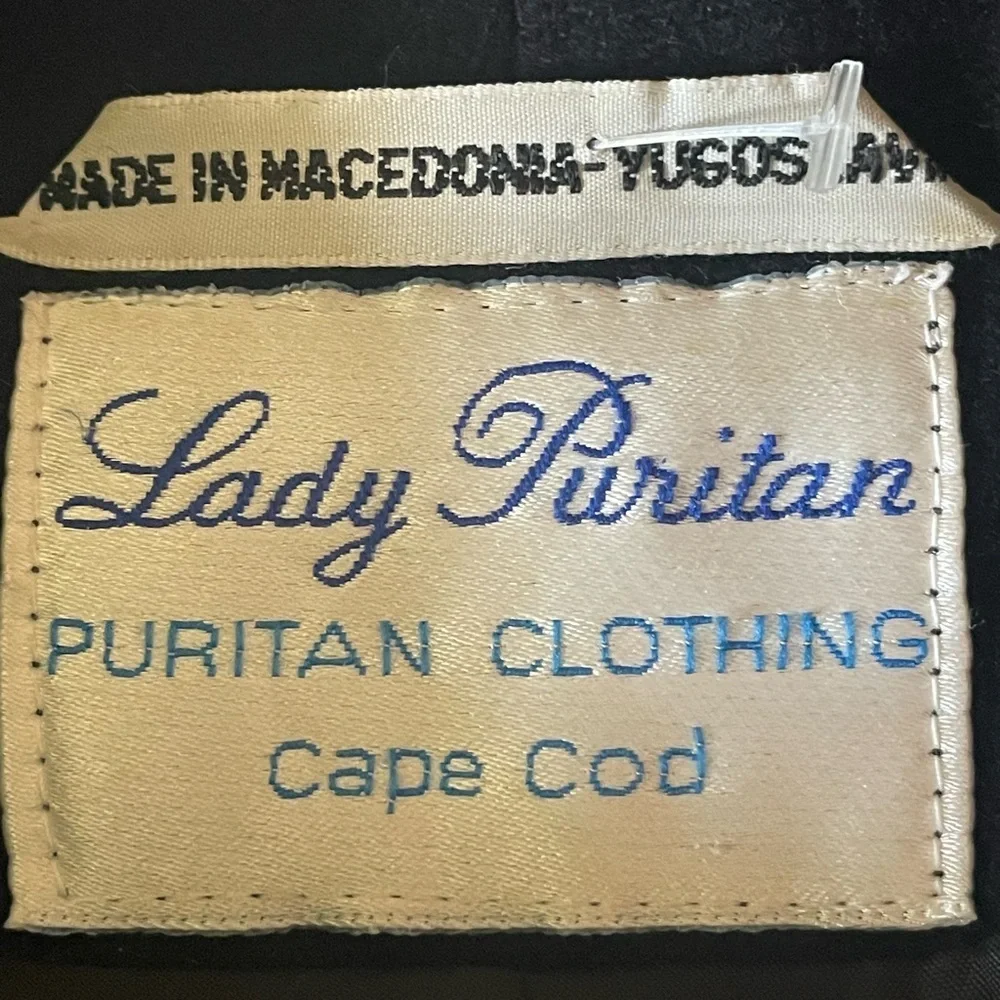 Lady Puritan wool/cashmere blend blazer